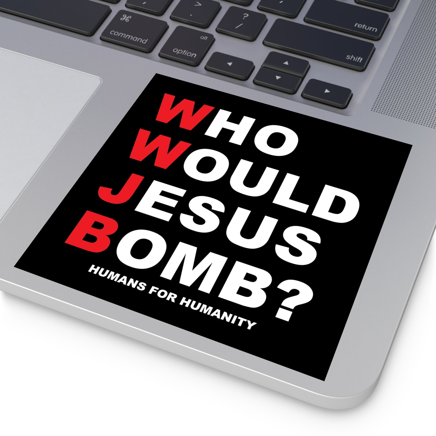 WWJB? Sticker