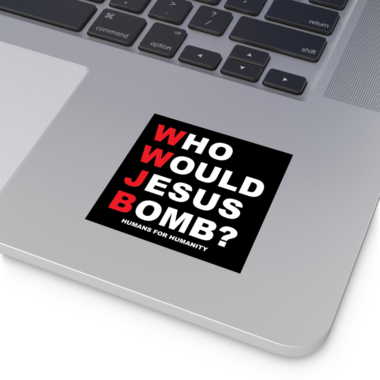 WWJB? Sticker