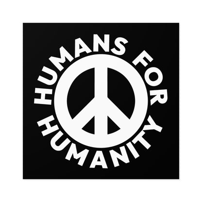 Humans For Humanity Sticker