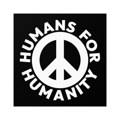 Humans For Humanity Sticker